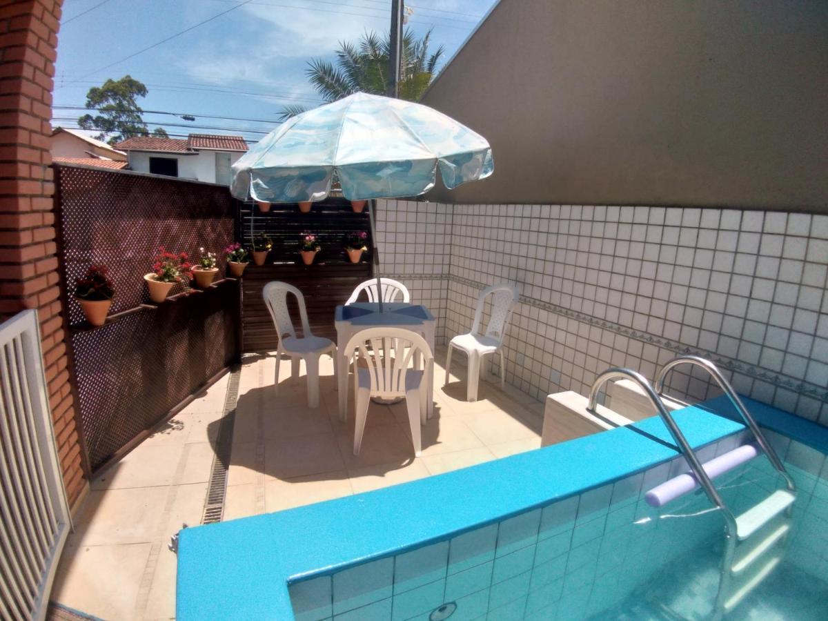 Sobrado Com Piscina Em Condomino Fechado A 150 M Da Praia Caraguatatuba Εξωτερικό φωτογραφία
